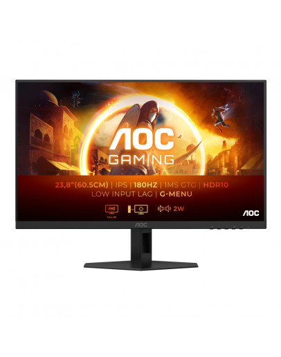 Монитор AOC 24G4XE, 23.8 IPS WLED, 1920x1080@180Hz, 1ms Gt