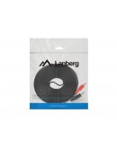 Lanberg mini jack 3.5mm (M) 3 pin -> 2X RCA (chinc