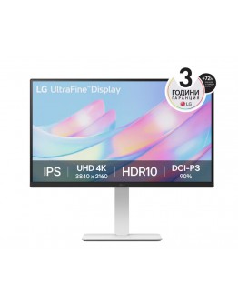 Монитор LG 27US550-W, 27 UHD 4K, IPS Panel Anti-Glare, 5ms