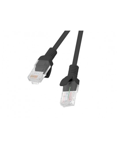 Lanberg patch cord CAT.6 1m, black