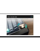 VGN безжична геймърска механична клавиатура Wireless Gaming Mechanical Keyboard - N75 PRO Jelly Orange - Kailh Vaporwave Switches [Linear]