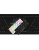 VGN безжична геймърска механична клавиатура Wireless Gaming Mechanical Keyboard - N75 PRO Jelly Orange - Kailh Vaporwave Switches [Linear]