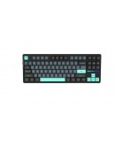 VGN безжична геймърска механична клавиатура Wireless Gaming Mechanical Keyboard - V87 Caribbean Blue - Power Silver Switches [Linear]