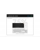 VGN професионална геймърска механична клавиатура Professional Gaming Mechanical Keyboard N75 RGB Jelly Orange - Power Purple Switches [Tactile]