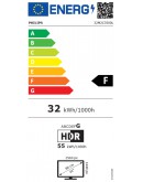 Монитор Philips Evnia 32M2C3500L, 31.5 Curved 1500R VA WLE