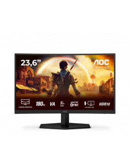 Монитор AOC C24G42E, 23.6 VA Curved 1500R, WLED, 1020x1080