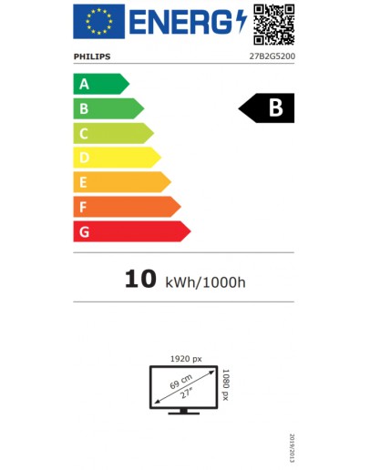 Монитор Philips 27B2G5200, 27 IPS WLED, 1920x1080@100Hz, 4