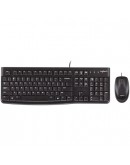 LOGITECH MK120 Corded Combo - BLACK - USB - US