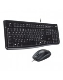 LOGITECH MK120 Corded Combo - BLACK - USB - US