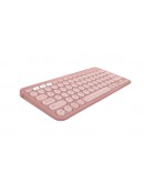 Logitech Pebble 2 Combo - TONAL ROSE - US INTL - 2