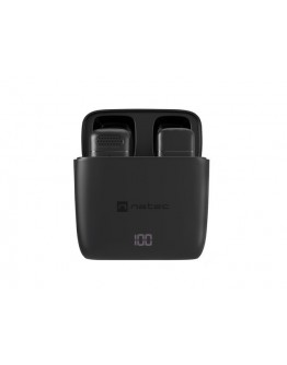 Natec Microphone Hopper Lavalier Wireless USB C