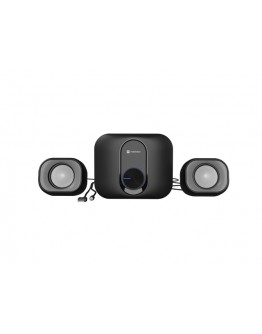 Natec Speakers Pug 11w rms 2.1, Black