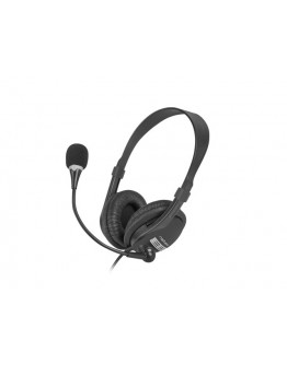 Natec Headset Drone With Microphone Black
