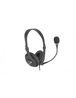 Natec Headset Drone With Microphone Black