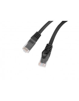 Lanberg patchcord CAT.6 utp lszh cu 1.5m black flu