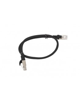 Lanberg patch cord CAT.6 0.5m, black