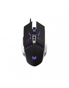 Геймърска мишка Mixie M11, Оптична, 7D, RGB, Черен - 729