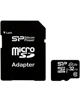 Silicon Power Elite /class 10 32GB mSD Card UHS-1