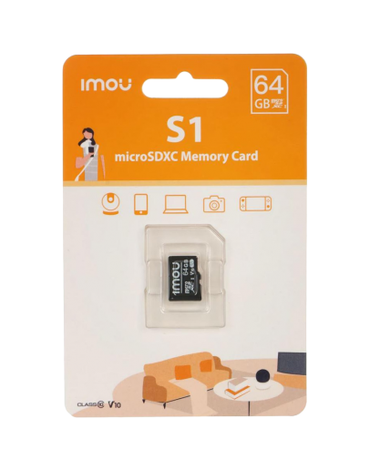 Imou microSDXC 64GB Class 10, U3, V30, EAN:
