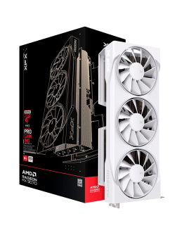 XFX Swift AMD Radeon RX 9070 OC White Triple Fan
