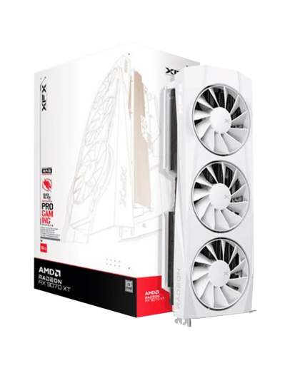 XFX Quicksilver AMD Radeon RX 9070XT White Gaming