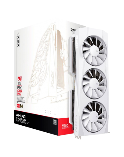 XFX Quicksilver AMD Radeon RX 9070XT White