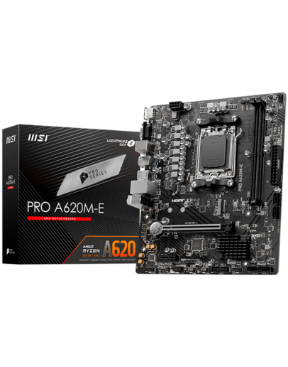 MSI PRO A620M-E, mATX, Socket AM5, Dual Channel