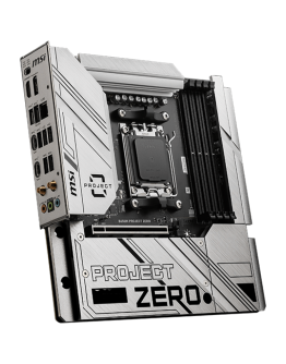 MSI B650M PROJECT ZERO, mATX, Socket AM5, Dual
