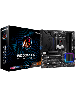 ASROCK MB Desktop B650M PG RIPTIDE, AM5, 4x DDR5,