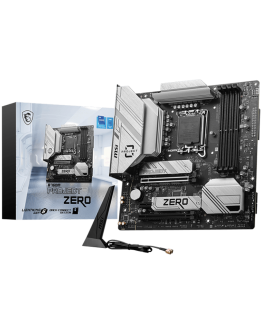 MSI B760M PROJECT ZERO, mATX, Socket LGA 1700,