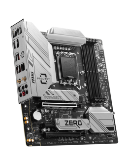MSI B760M PROJECT ZERO, mATX, Socket LGA 1700,