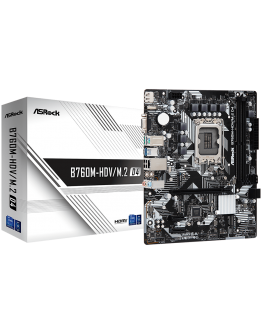 ASROCK MB Desktop B760M-HDV/M.2 D4 (S1700, 2x