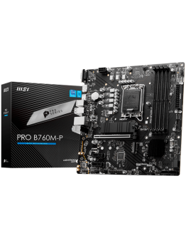 MSI PRO B760M-P, mATX, LGA 1700, Dual Channel