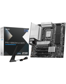 MSI PRO B860M-A WIFI, mATX, LGA 1851, 4x DDR5