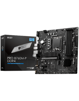 MSI PRO B760M-P DDR4, mATX, Socket 1700, Dual