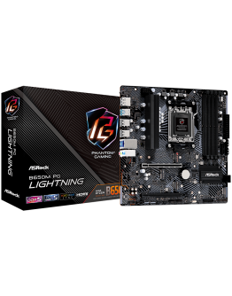 ASROCK B650M PG LIGHTNING AM5 Socket, 4x DDR5