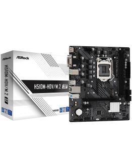 ASROCK Main Board Desktop H510M-HDV/M.2 SE (H470,