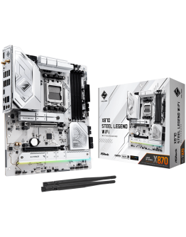 ASROCK MB Desktop X870 STEEL LEGEND WiFi, AM5, 4x
