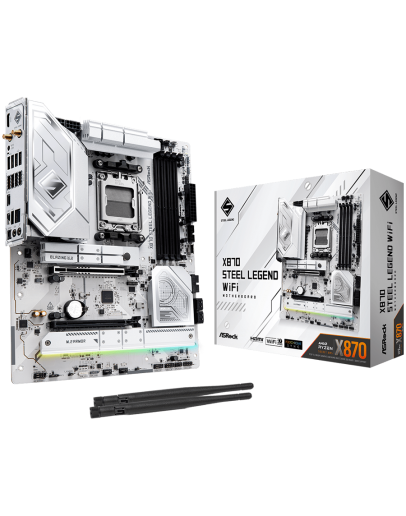 ASROCK MB Desktop X870 STEEL LEGEND WiFi, AM5, 4x