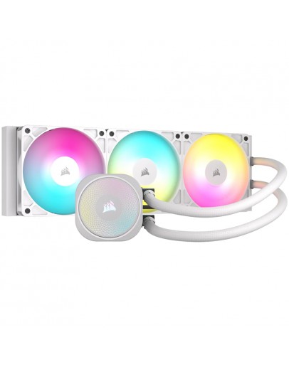 Corsair NAUTILUS 360 ARGB White, 360mm Radiator,