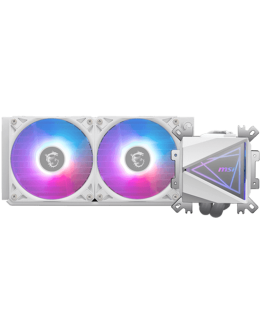 MSI MAG CORELIQUID I240 WHITE 2x 120mm ARGB Fans,