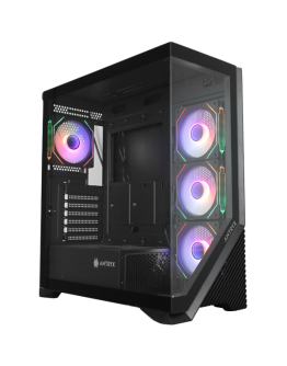Chassis FC-AR17A-ARGB, 7 slots, 1 x Type C, 2 X