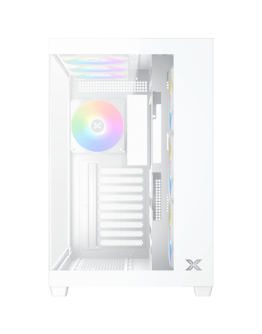 Aqua V Air Arctic (White, ATX, U3x2+Type C, 2PCS
