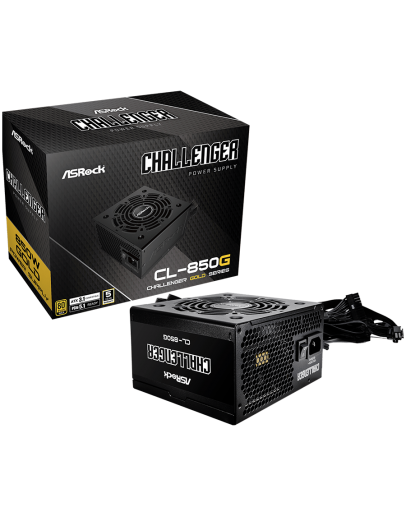 Asrock CL-850G, 850W, 80 Plus GOLD, Non Modular