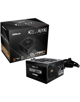 Asrock CL-750B, 750W, 80 Plus BRONZE, Non Modular