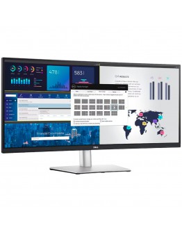 Монитор Dell P3424WE Curved USB-C Hub Monitor LED, 34