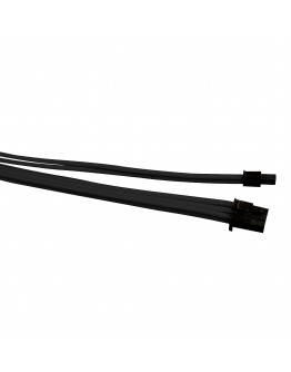1stPlayer комплект удължителни кабели Custom Modding Cable Kit Dark Black - ATX24P, EPS, PCI-e - BK-001