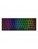 Marvo безжична механична геймърска клавиатура Wireless Gaming Mechanical keyboard Shogo 63W - KG955W - Bluetooth 5.0, 2.4G