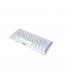 Marvo геймърска клавиатура Gaming Mechanical keyboard 61 keys TKL Hecate 61R WH - KG962G White - RED switches, RGB