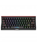 Marvo безжична механична геймърска клавиатура Wireless Gaming Mechanical keyboard Hecate 61WR Black - KG962W-R - Bluetooth 5.0, 63 keys